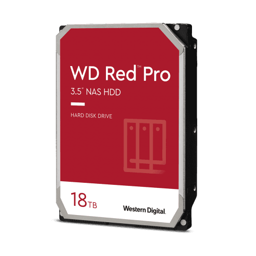 Disco Rígido HDD WESTERN DIGITAL Red Pro WD181KFGX (18 TB - 3,5 polegadas - SATA 6 Gb/s), miniatura 3