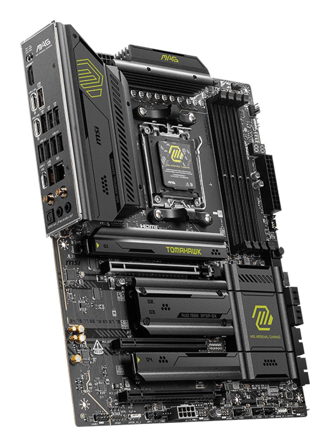 Motherboard MSI MAG X870E TOMAHAWK WIFI (AM5 - ATX - Duplo canal - Preto) — miniatura 4