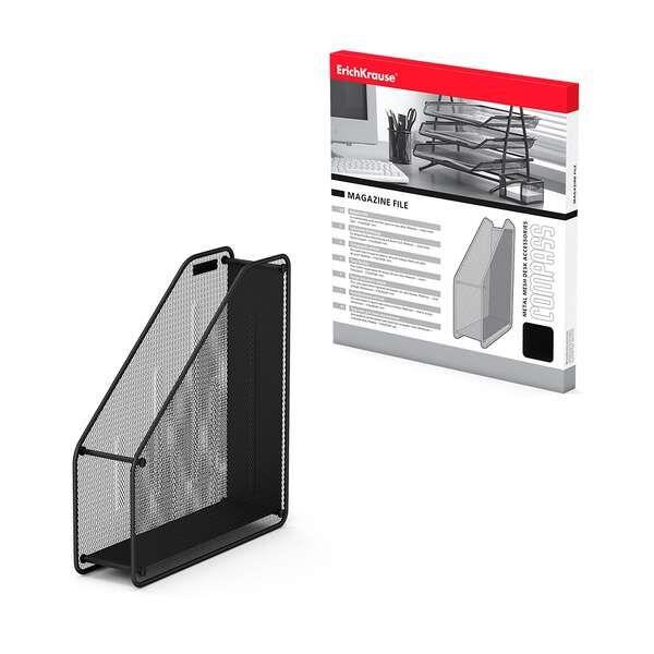 Porta-Revistas ERICHKRAUSE Compass Classic (Aço inoxidável - Preto)