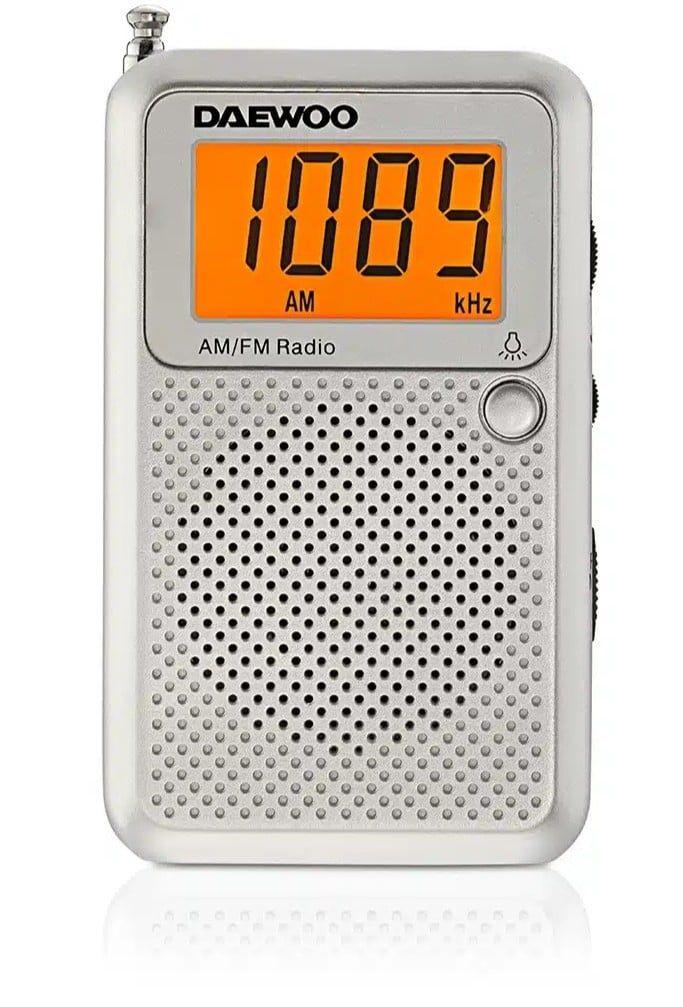 Rádio Portátil DAEWOO DW1115 (3,5 mm - Cinzento), miniatura 3