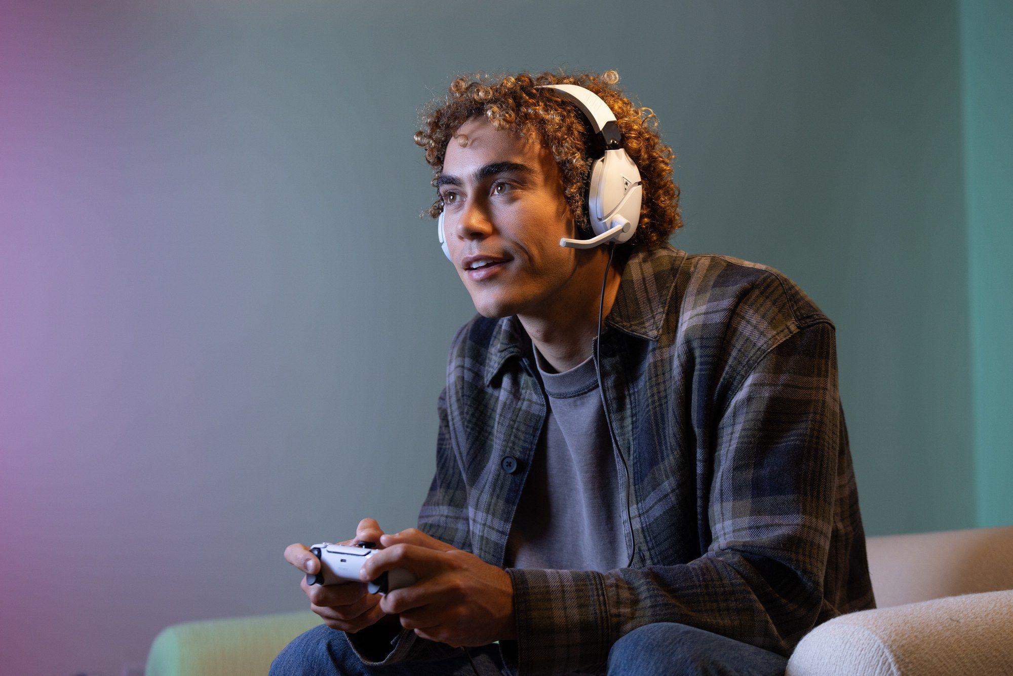 Headset Gaming TURTLE BEACH Recon 70 (Binaural - Com fios - Circumaural - Branco), miniatura 7