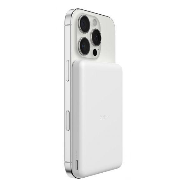 Powerbank BELKIN BoostCharge Slim BPD010HQWH (5000 mAh - USB Type-C - Branco) — miniatura 2