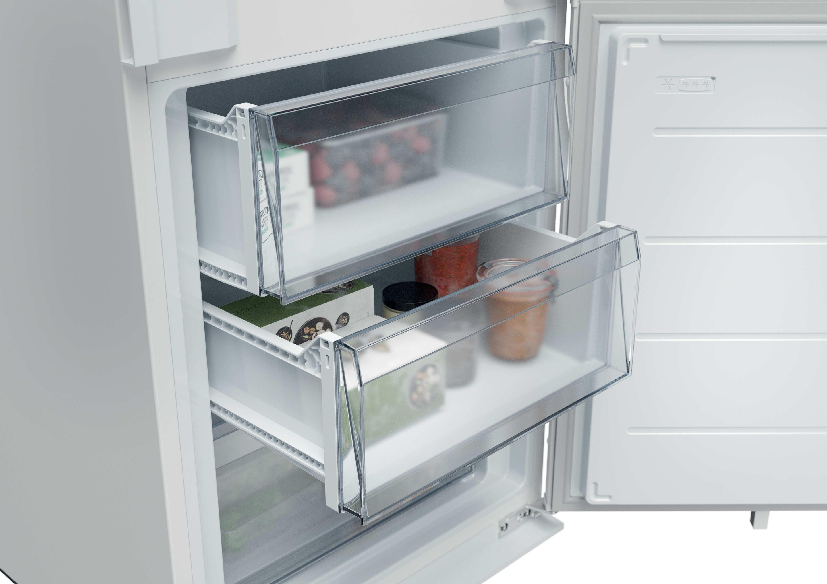 Frigorífico Combinado de Encastre HOOVER HONBQL3518EV (268 L - hOn - 177,3x54x55 cm - Branco), miniatura 8