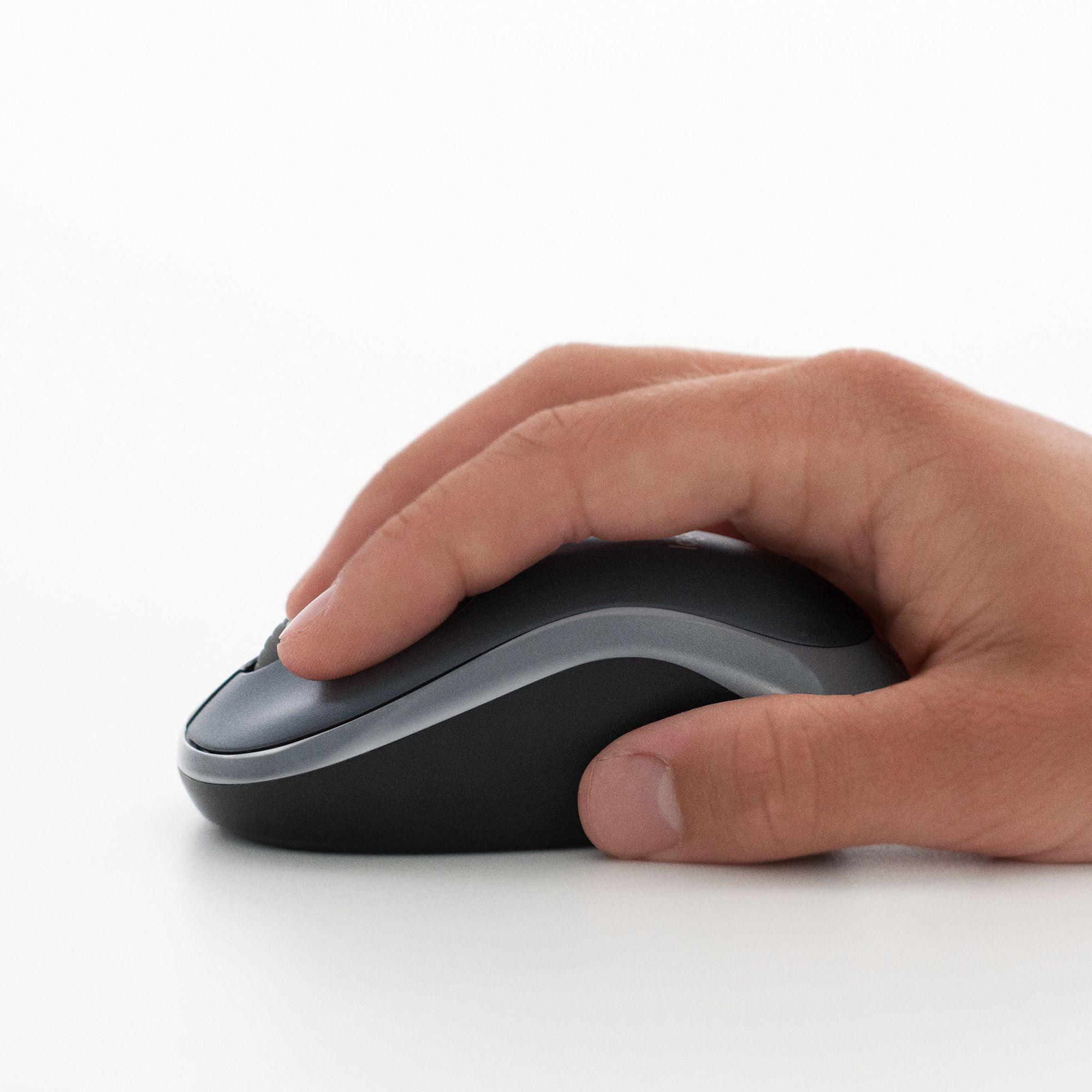 Rato LOGITECH M185 (Ambidestro - 1000 DPI - Ótico - Vermelho/Preto) — miniatura 12