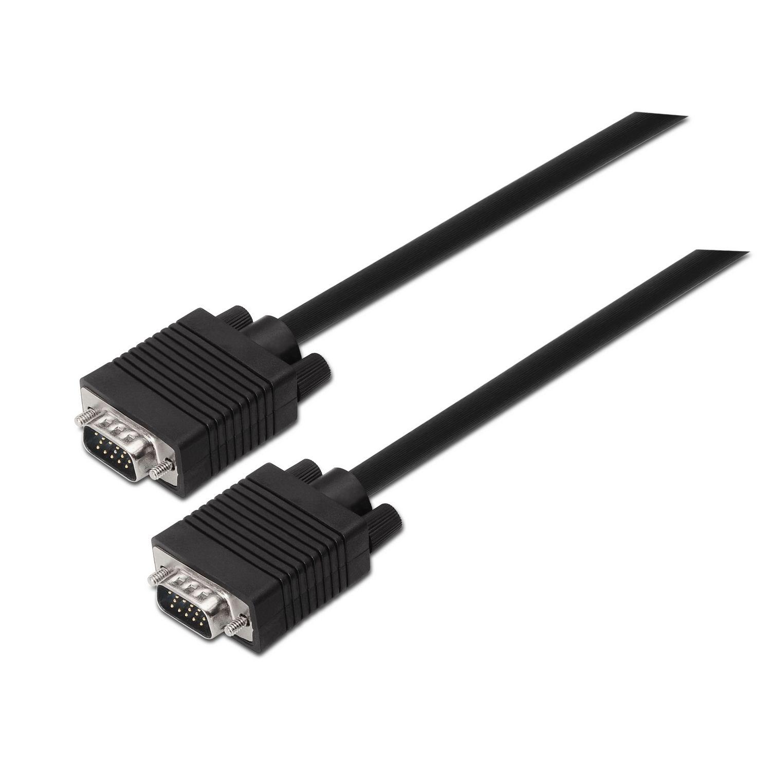 Cabo VGA AISENS A113-0068 (1,8 m - Preto)