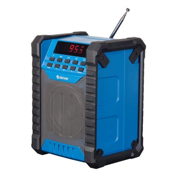 Rádio de Estaleiro DENVER WRB-60 (10 W RMS - Azul e Cinzento), miniatura 4