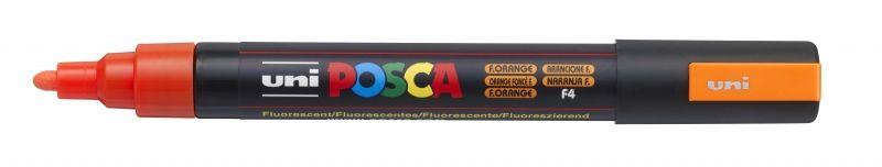Marcador de Pintura POSCA PC-5M (Plástico - Laranja fluorescente)