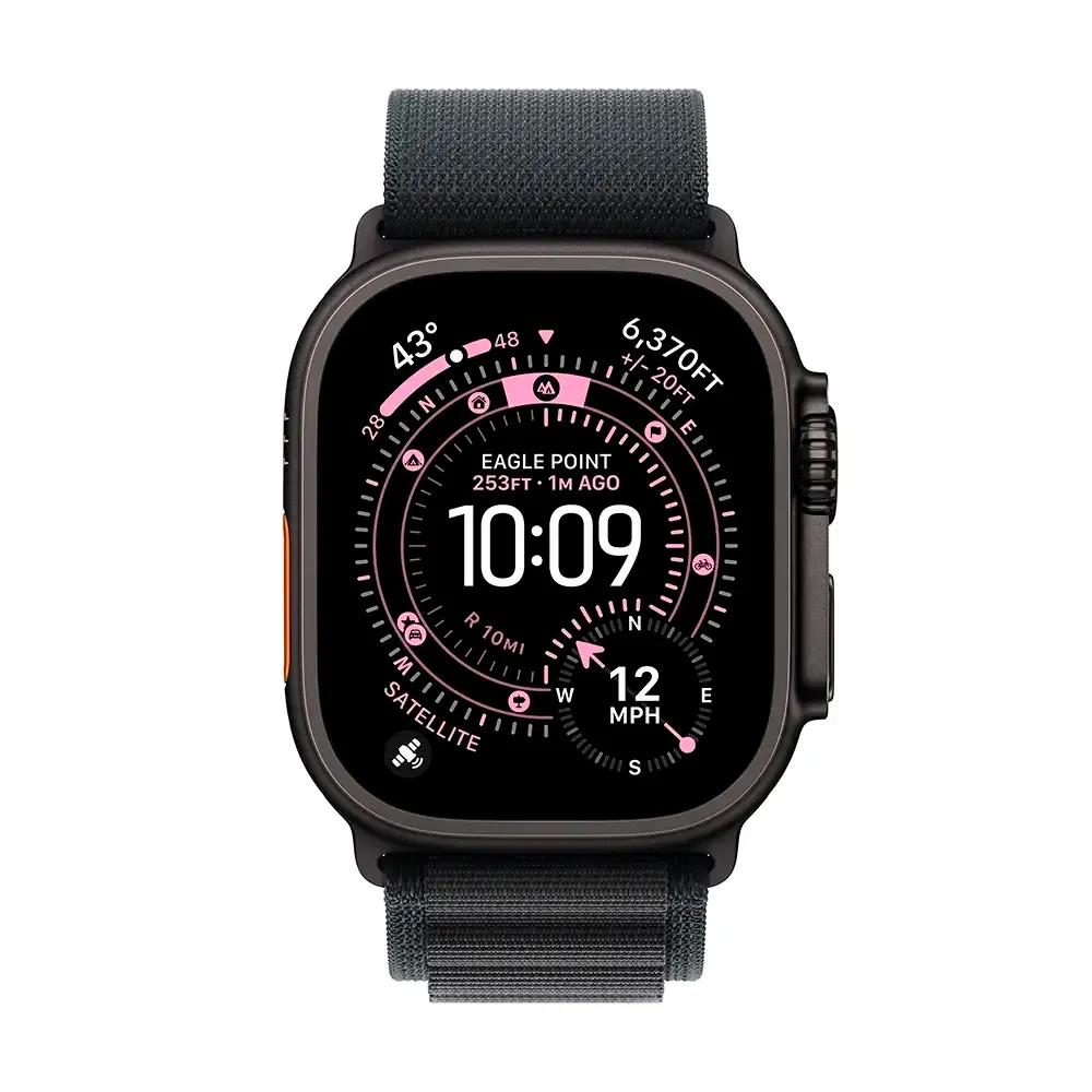 Relógio Inteligente APPLE Watch Ultra 3 GPS + Cellular 49 mm (Titânio Preto) — miniatura 2