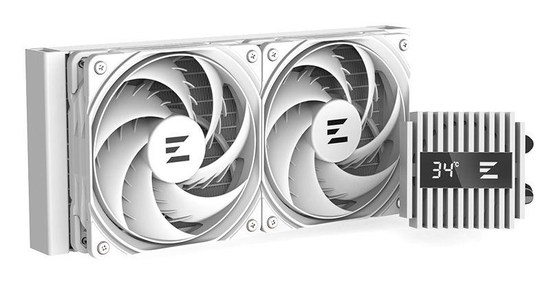 Refrigerador Líquido AIO para CPU ZALMAN Alpha2 A24 (120 mm - 2000 RPM - Multi - Branco) — miniatura 3