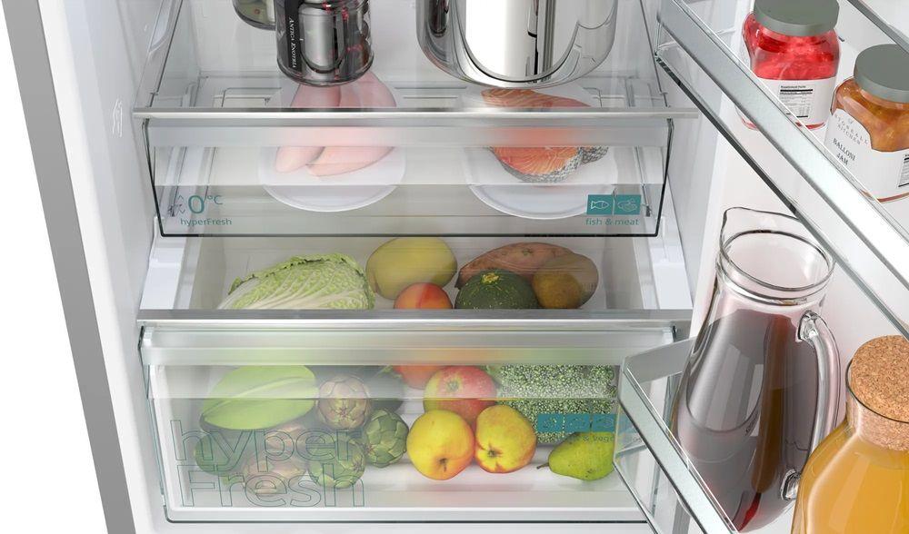 Frigorífico Combinado Independente SIEMENS KG36N2ICF (321 l - 186x60x66,5 cm - 60 cm - Inox) — miniatura 5