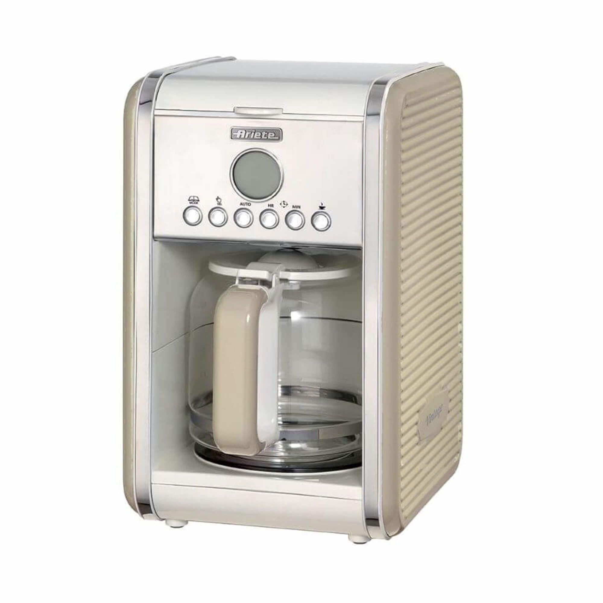 Máquina de Café de Filtro ARIETE 1342/03 (Café moído - 960 W - 12 chávenas - Bege)