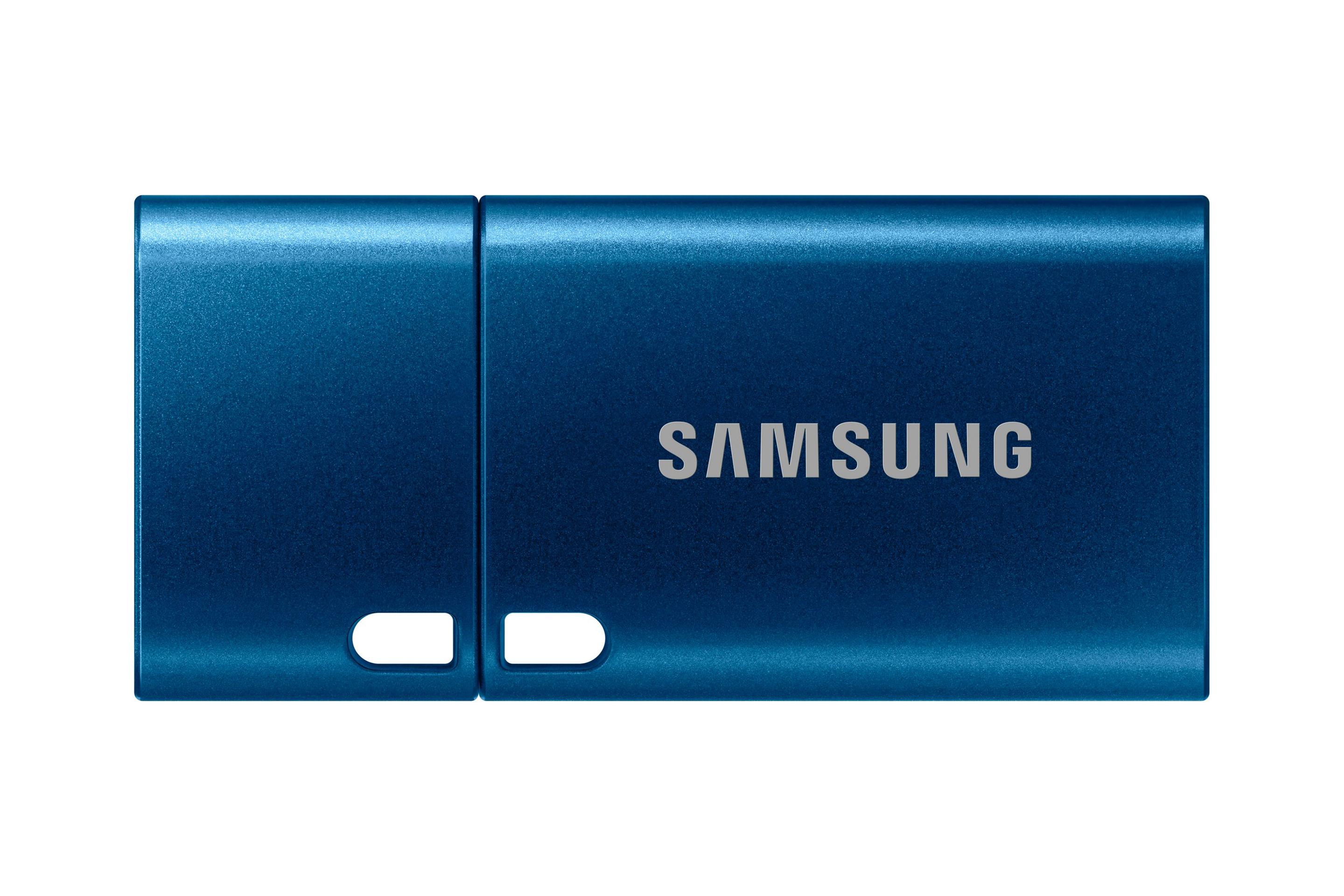 Pen USB SAMSUNG MUF-128DA/APC (128 GB - Tampa - USB Type-C - Azul)