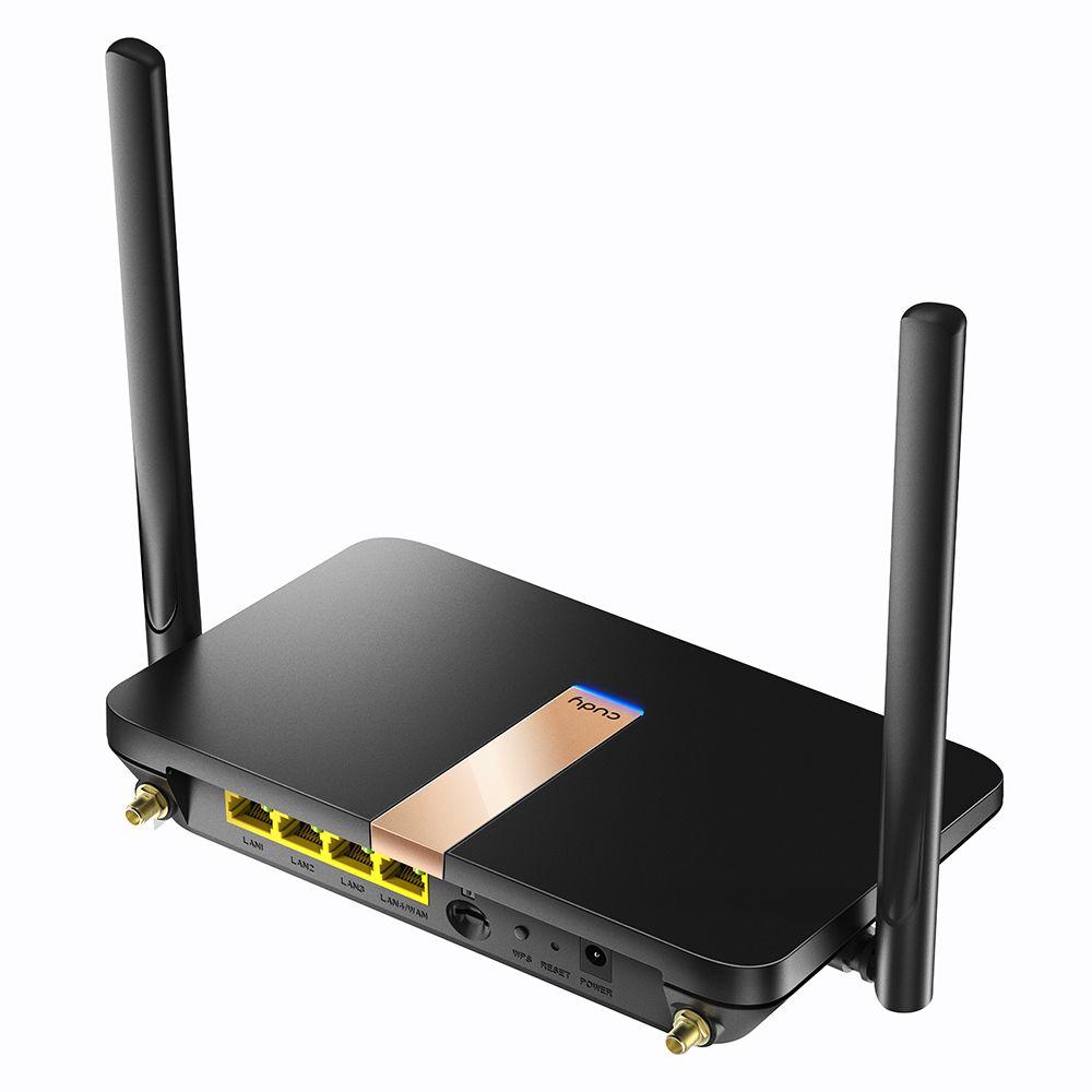 Router 4G CUDY LT500D (Wi-Fi 5 - 867 Mbit/s - Dual-band, 2,4 GHz e 5 GHz - Preto) — miniatura 4