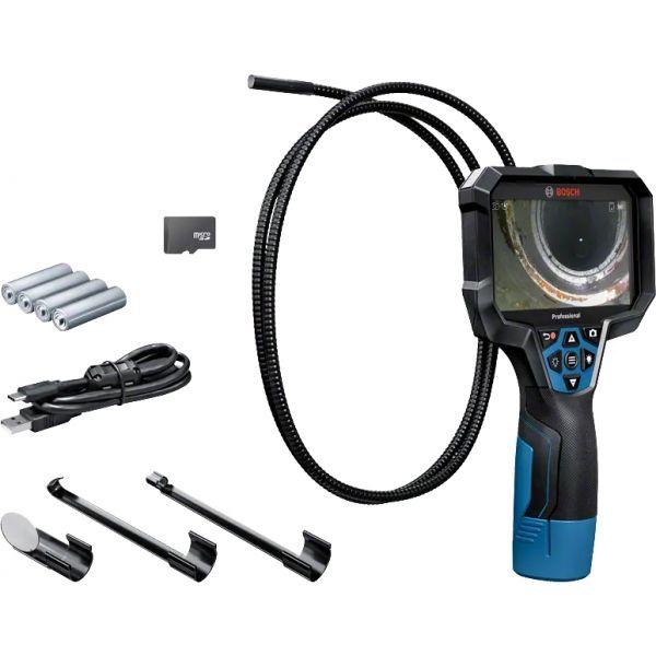 Câmara de Inspeção BOSCH GIC 12V-5-27 C Professional (Ecrã 5" - Sonda 150 cm - Azul e Preto)