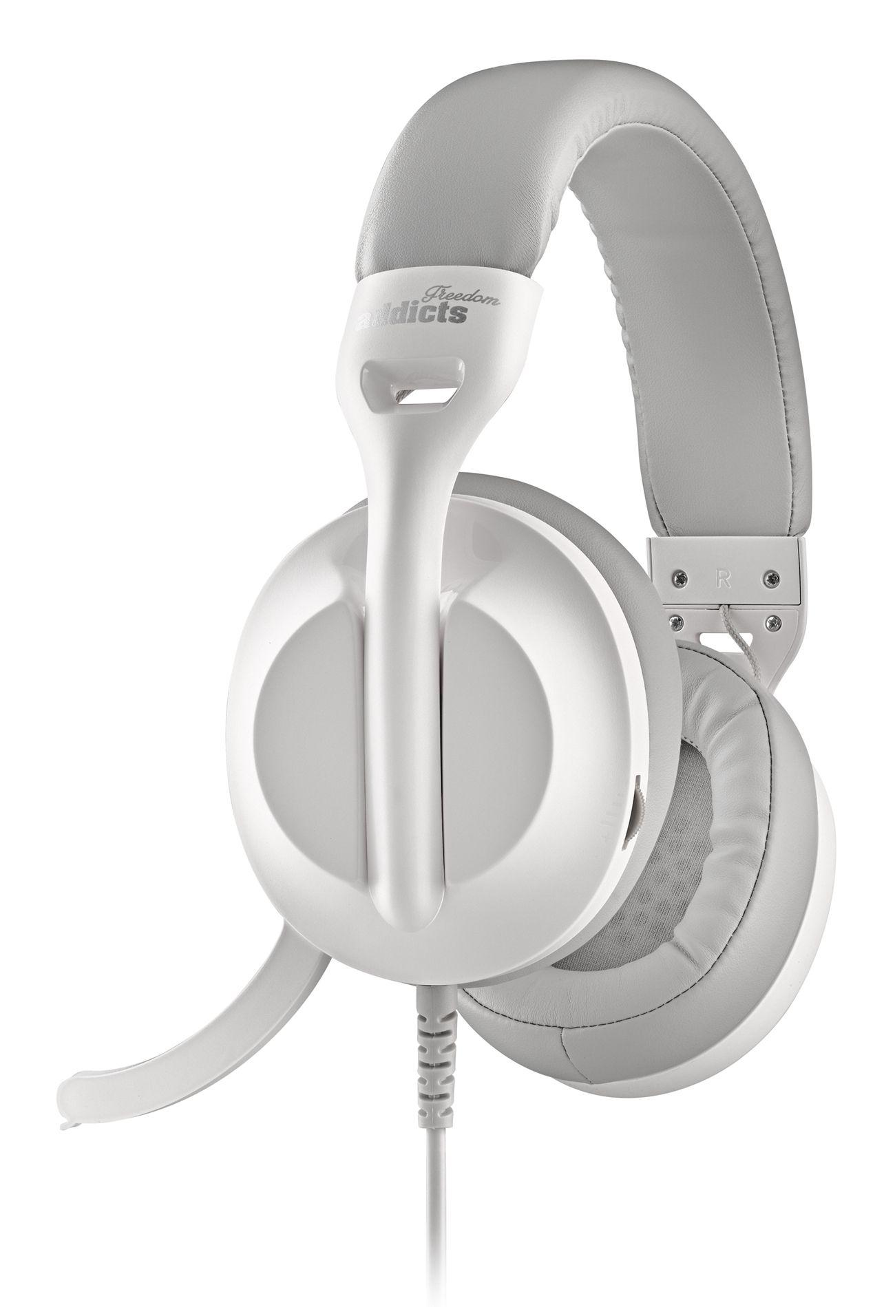 Headset NGS VOX805-C (Binaural - Com fios - Circum-aural - Branco), miniatura 3