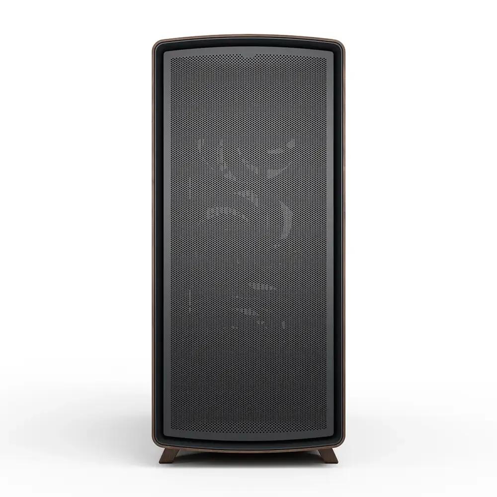 Caixa de Computador FRACTAL DESIGN Summit Black Solid (Midi Tower - Aço e madeira de nogueira - 17,3 cm - Preto) — miniatura 5
