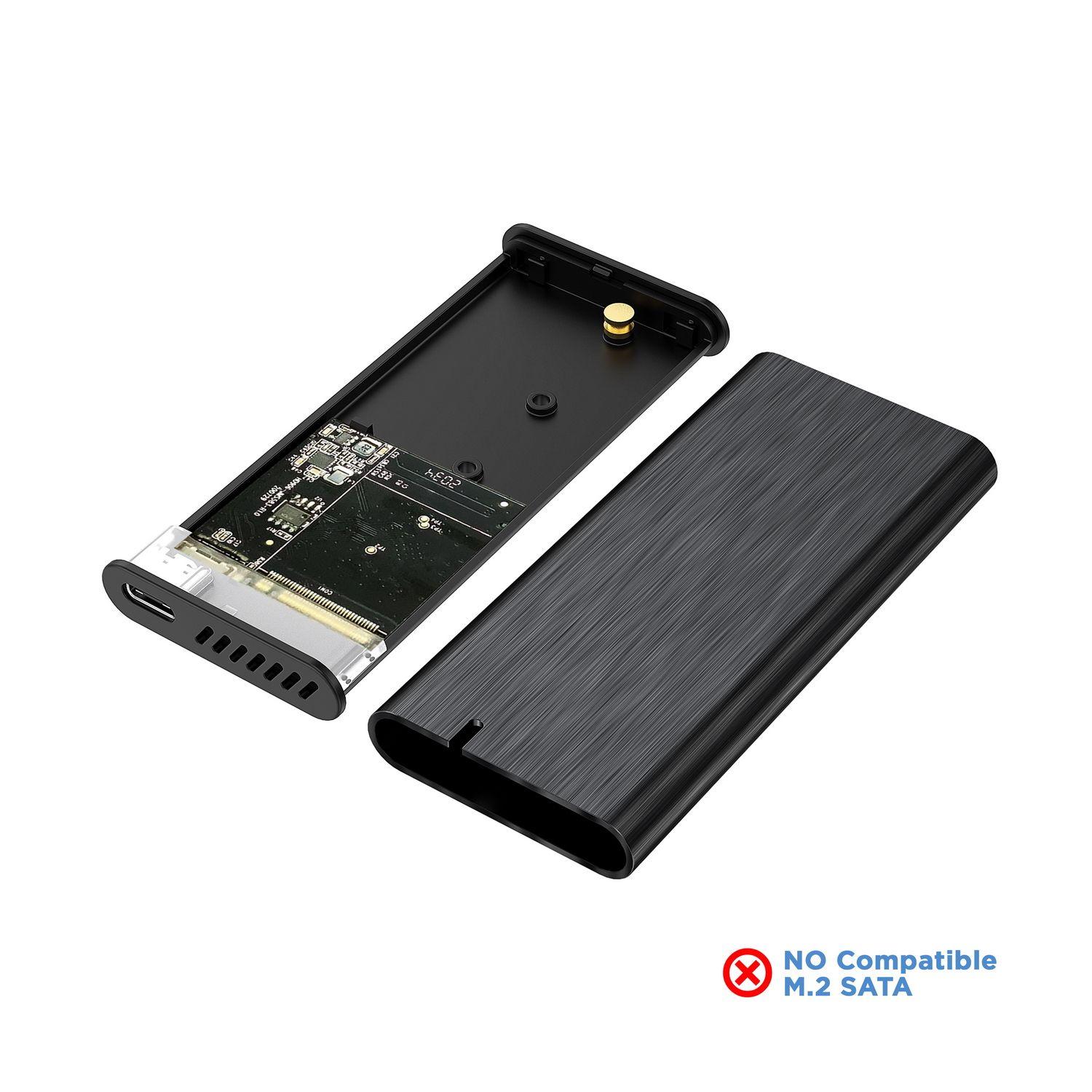 Caixa Externa AISENS ASM2-008B (2 TB - M.2 - PCI Express NVMe - Preto) — miniatura 4