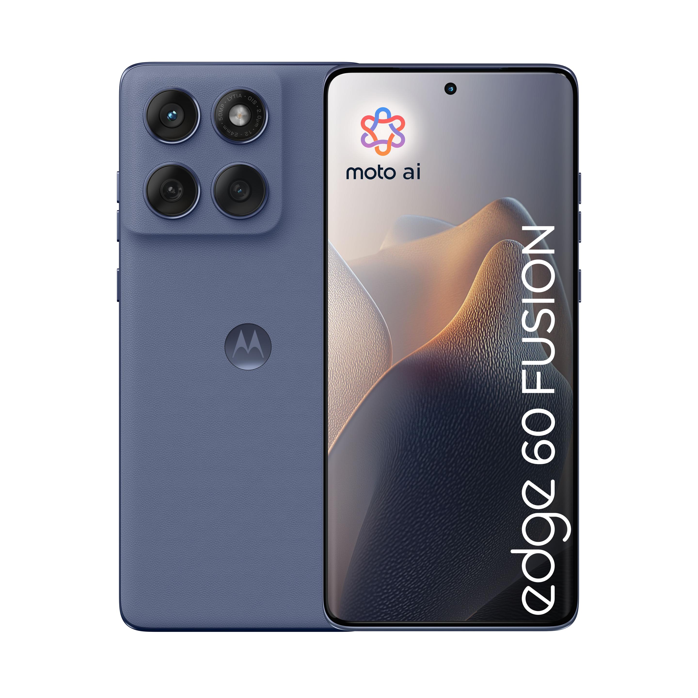 Smartphone MOTOROLA Edge 60 Fusion 5G (8GB/256GB - 6,67" - Azul), miniatura 3