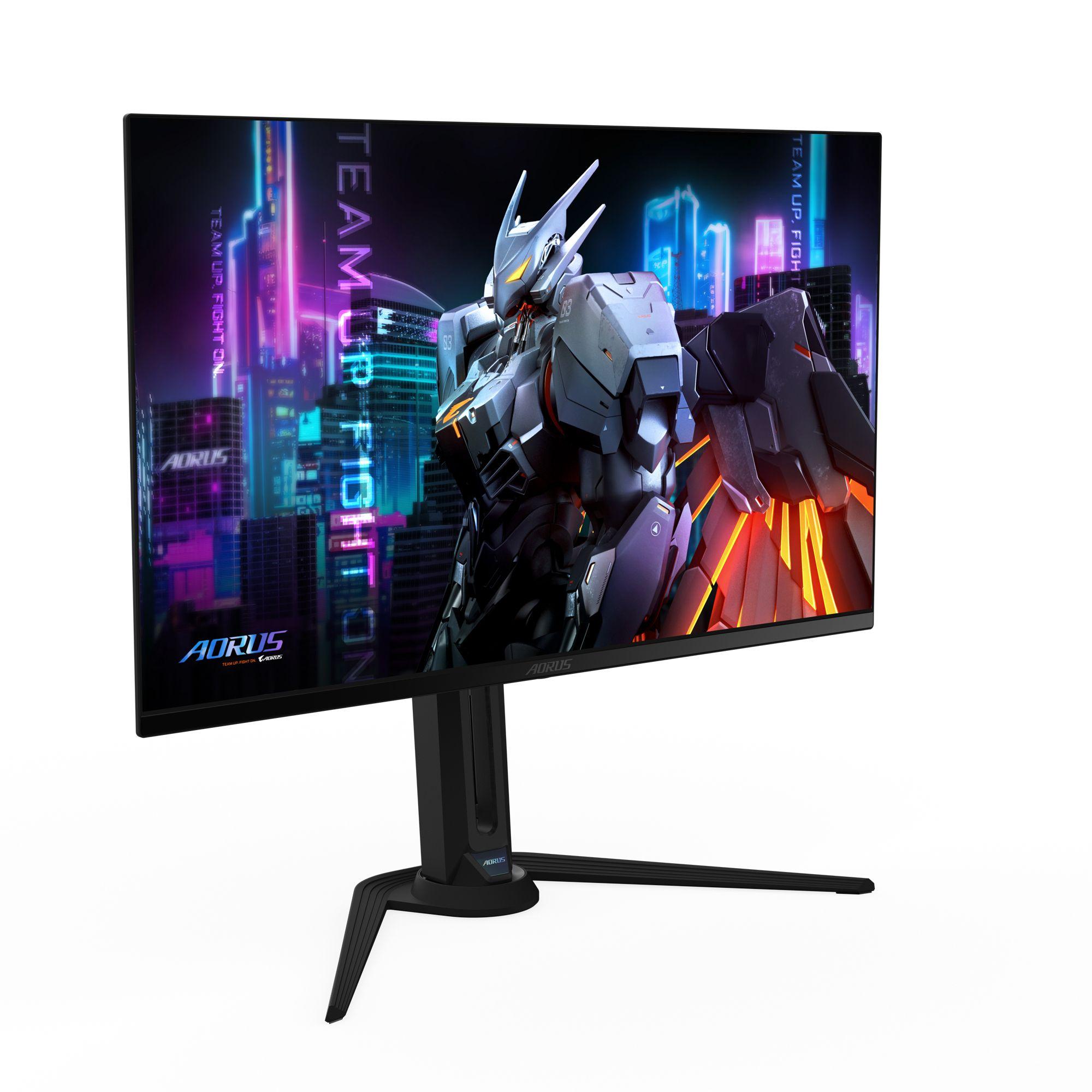 Monitor GIGABYTE AORUS FO32U (31,5" - OLED - 165 Hz - Preto) — miniatura 4