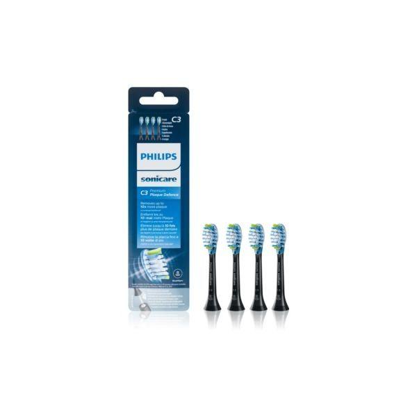 Cabeças de Escova de Dentes Sónicas PHILIPS Sonicare HX9044/33 (Borracha - Preto) — miniatura 3