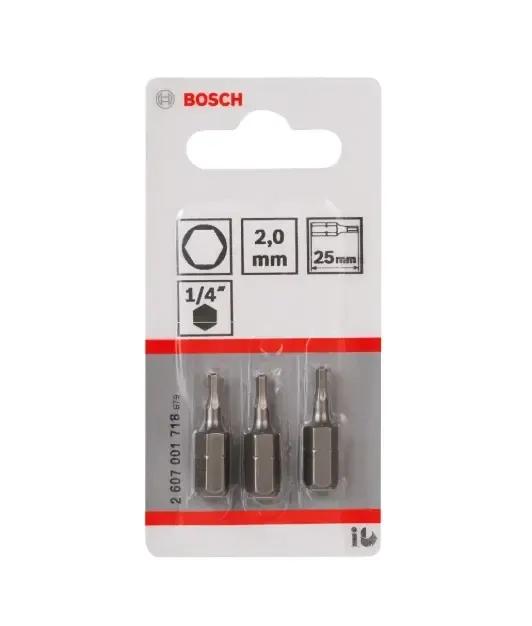 Bit de Aparafusadora Sextavado BOSCH 2607001718 (25 mm) — miniatura 2