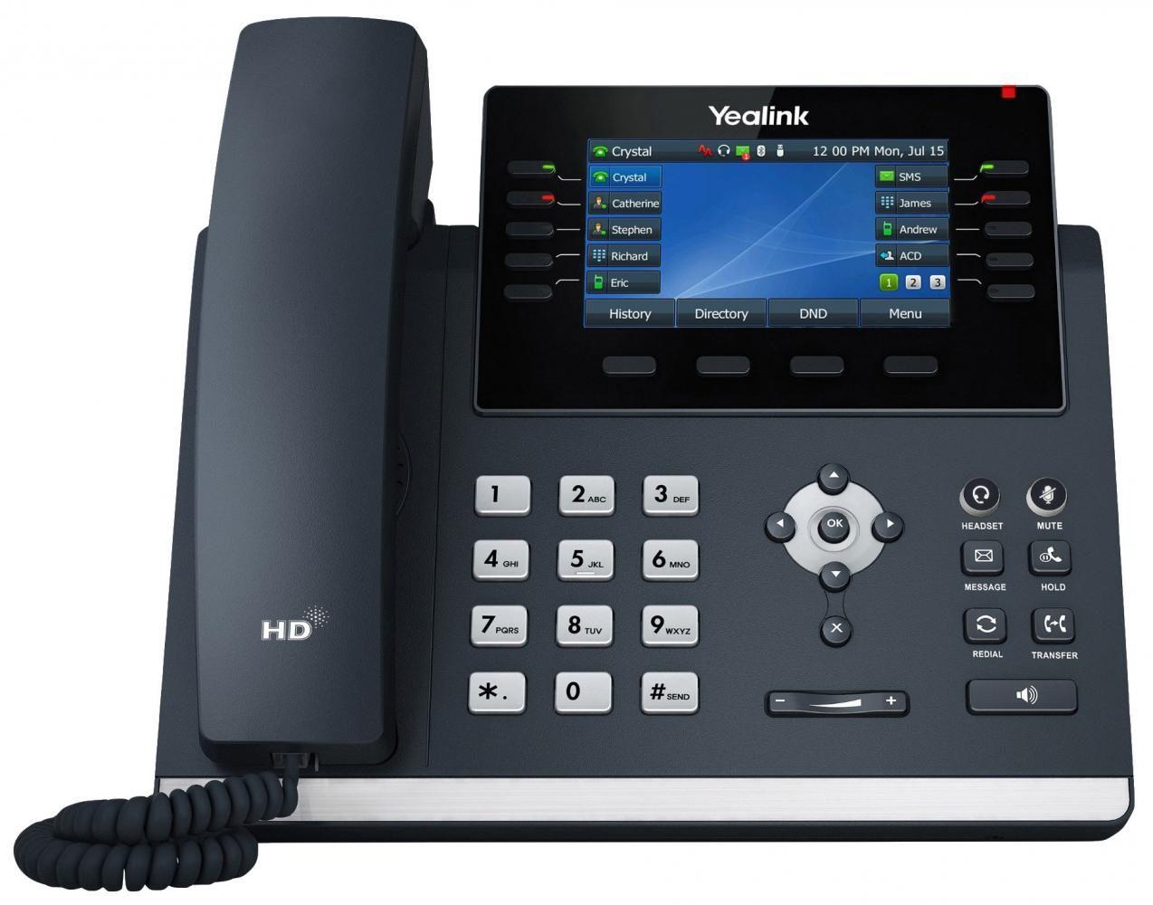 Telefone IP YEALINK T46U (4,3" - Cinzento) — miniatura 3