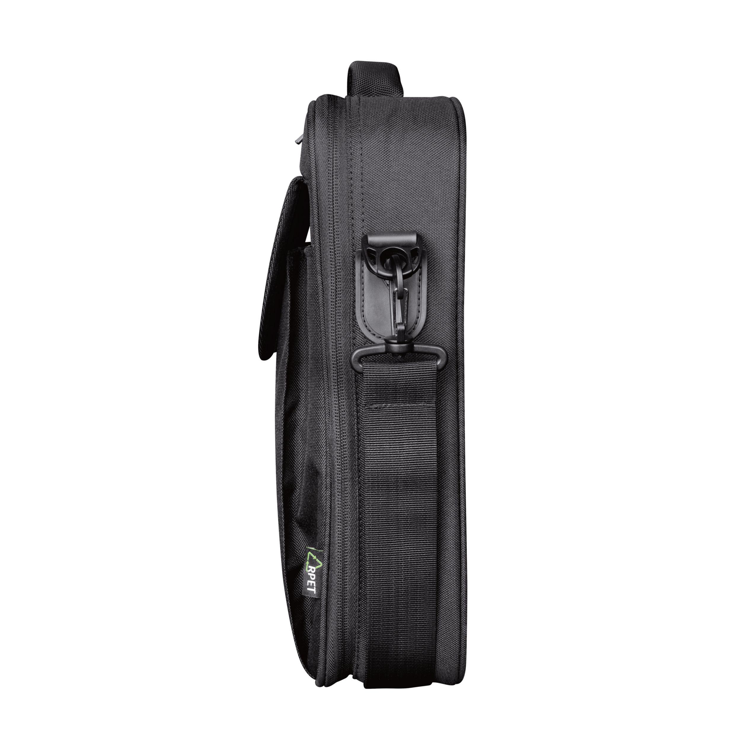 Mala para Portátil TRUST Atlanta (16" - Poliéster - 40,6 cm - Preto) — miniatura 3