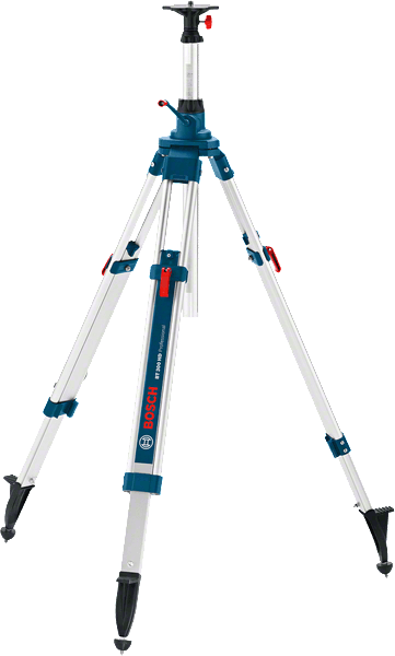 Tripé de Construção BOSCH BT 300 HD Professional (122-295 cm - Rosca 5/8 polegadas)