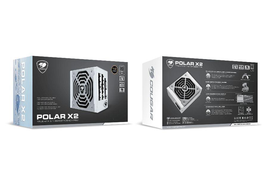 Fonte de Alimentação COUGAR Polar X2 1050W (ATX - 1050 W - 80 Plus Platinum - Prateado), miniatura 7