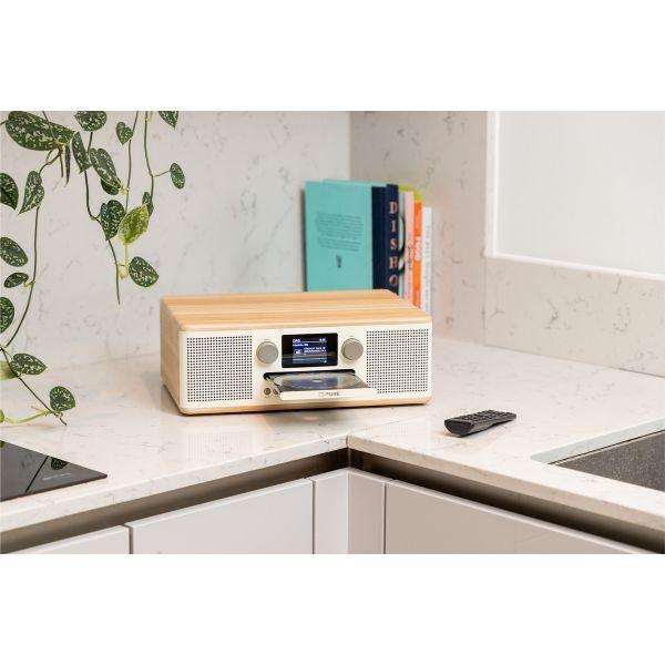 Aparelhagem PURE ACOUSTICS Classic C-D6 (2 x 15 W - Bluetooth - Bege) — miniatura 5