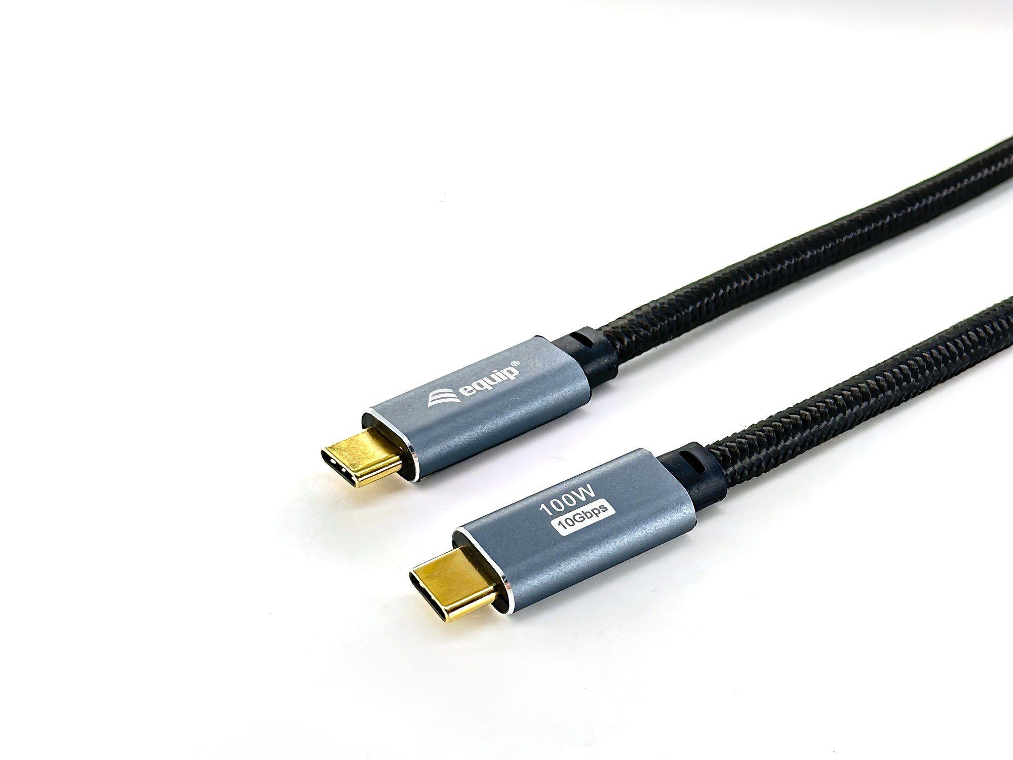 Cabo USB-C EQUIP 128357 (2 m - USB-C macho - Preto) — miniatura 2