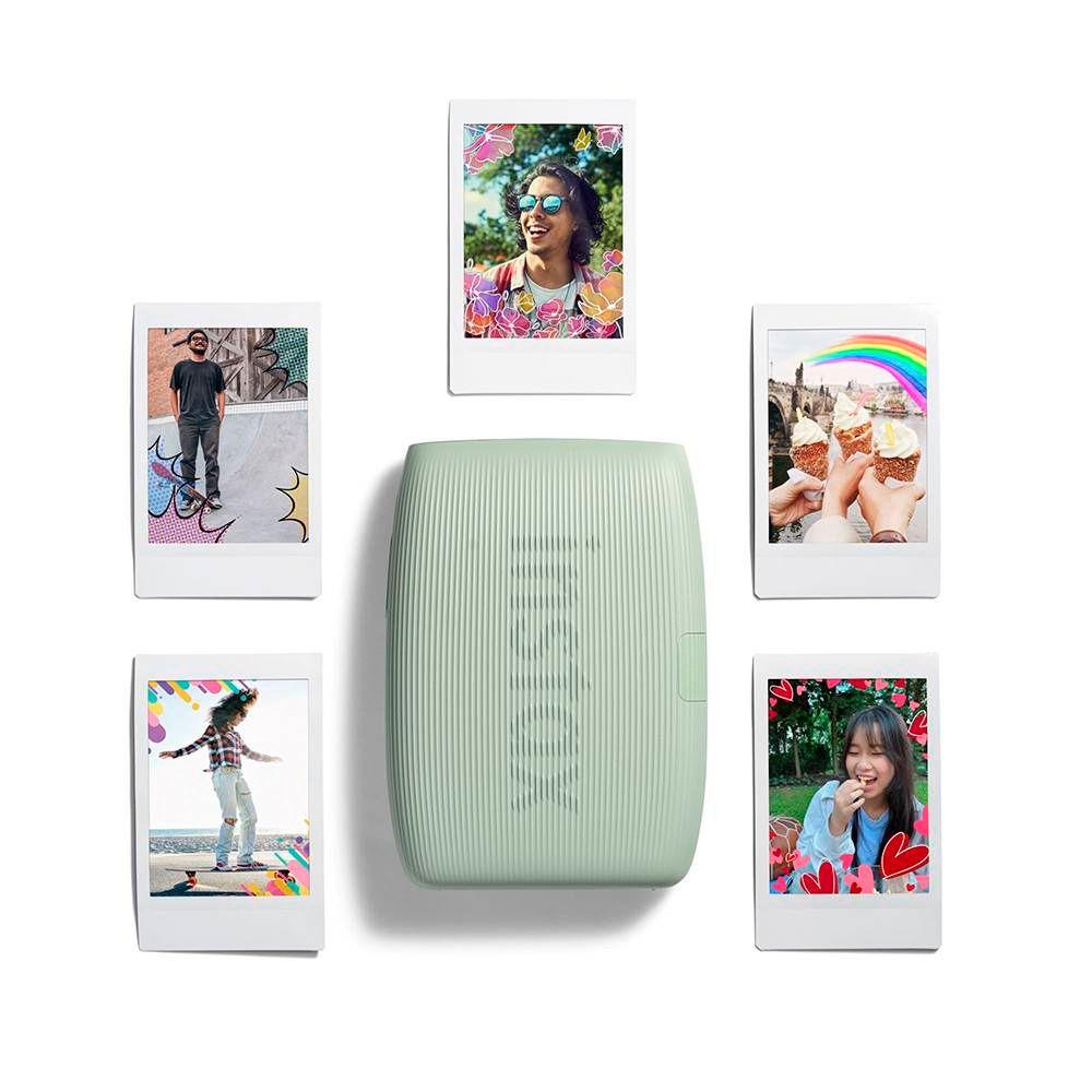 Impressora Fotográfica FUJIFILM instax mini Link 3 (USB Type-C - Verde Sálvia), miniatura 3