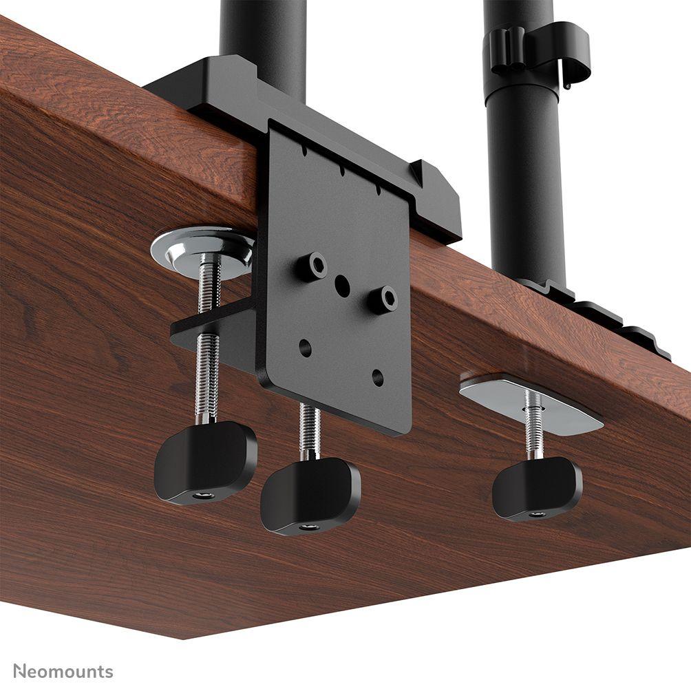 Suporte de Secretária Quadruplo para Monitores NEOMOUNTS DS60-600BL2-2 (10–32" - VESA 75 x 75/100 x 100 mm - Preto), miniatura 12