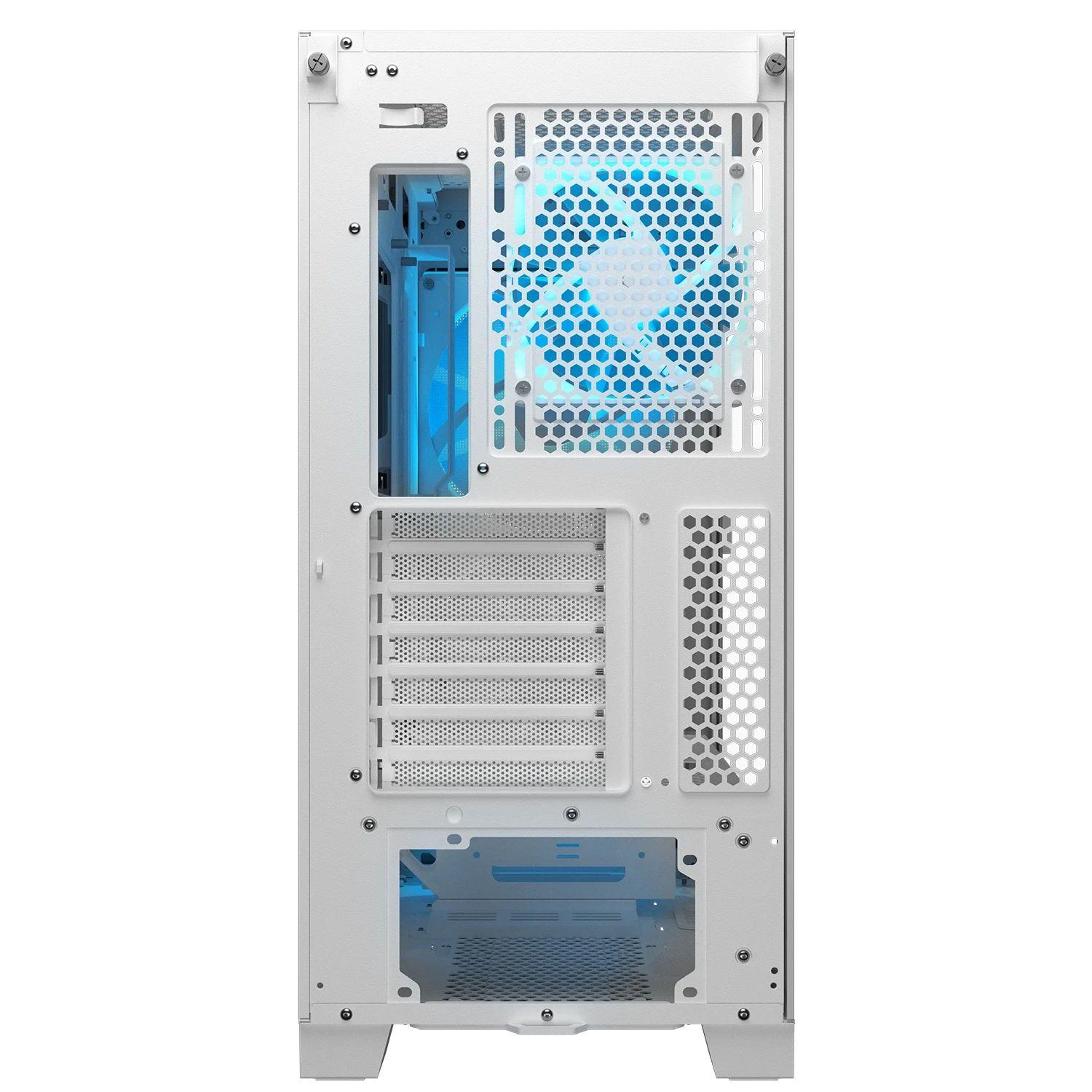 Caixa PC COUGAR Airface FLO RGB CGR-5YA6W-RGB (Midi Tower - 190 mm - 390 mm - Branco) — miniatura 7