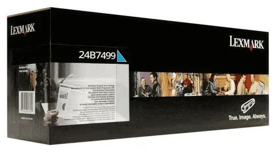 Toner LEXMARK 24B7499 (6000 páginas - Lexmark C2326, XC2326 - Ciano)