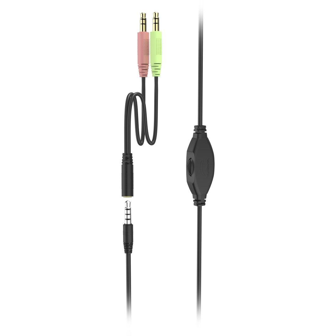 Headset HAMA HS-P150 V2 (Binaural - Com fios - Supra-aural - Preto), miniatura 2