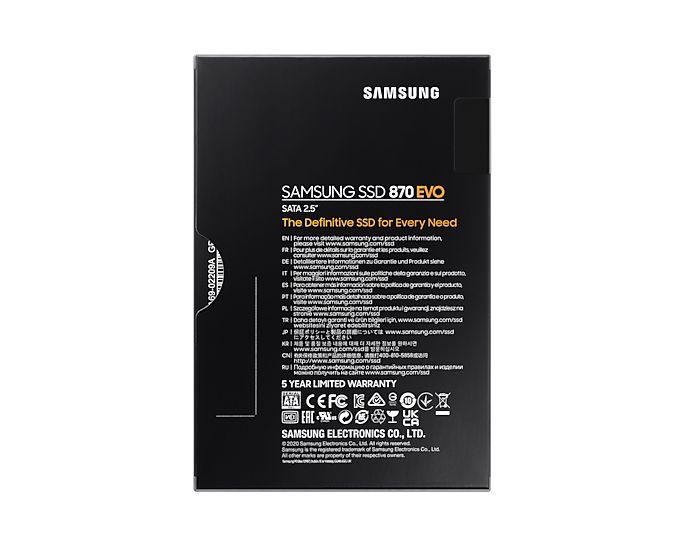 SSD SAMSUNG 870 EVO (500 GB - 2,5" - Serial ATA III) — miniatura 7