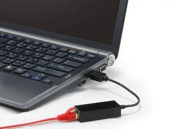 Adaptador USB Ethernet LEVELONE USB-0301 (USB 2.0 - 10/100 Mbps - Preto) — miniatura 2
