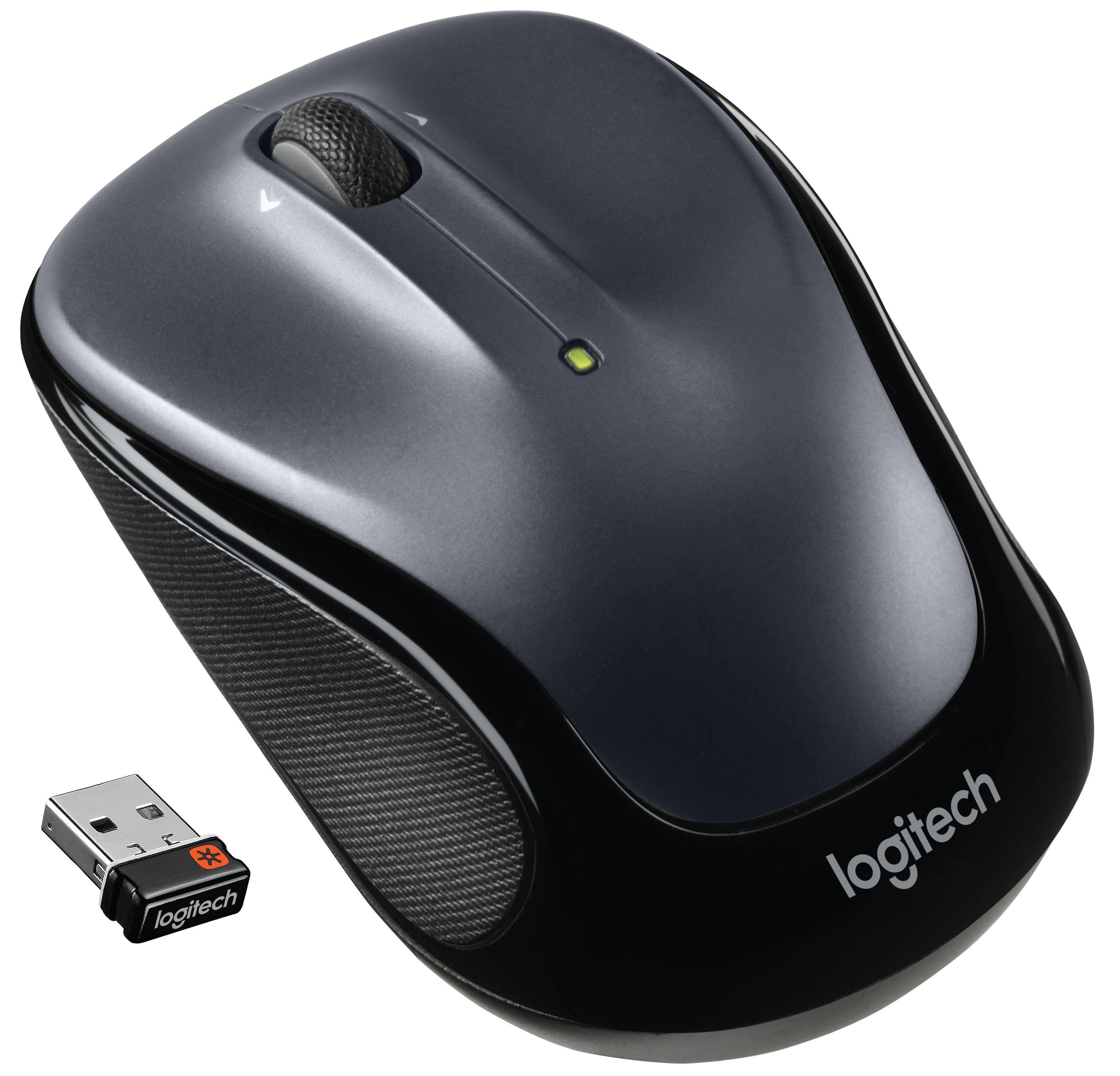 Rato LOGITECH M325 (Ambidestro - 1000 DPI - Ótico - Cinzento Escuro) — miniatura 3