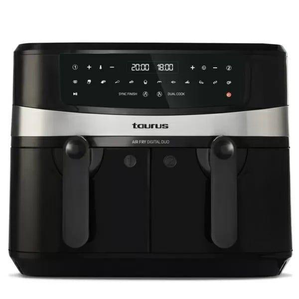 Fritadeira sem Óleo TAURUS Digital Duo 4,5X2 (2200 W - 200 °C - 50 °C - Preto)