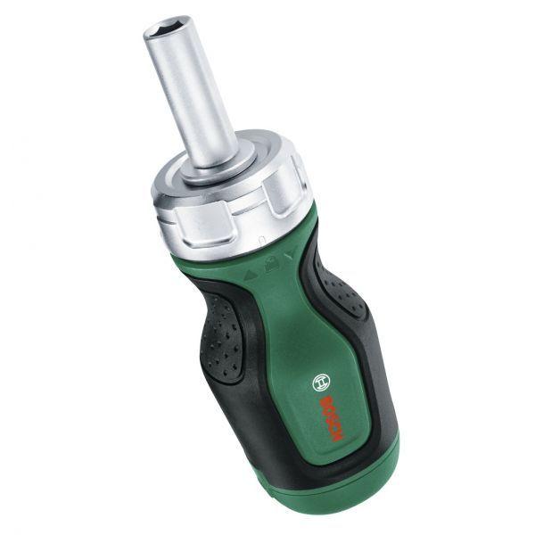 Conjunto de Chave de Fendas de Roquete e Ponteiras BOSCH Coto (Verde/Preto)