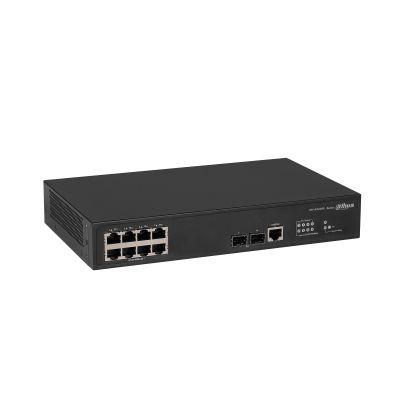Switch Gerido DAHUA DH-AS4300-8GT2GF (Gigabit Ethernet - 12 MB - 20 Gbit/s - Preto), miniatura 2