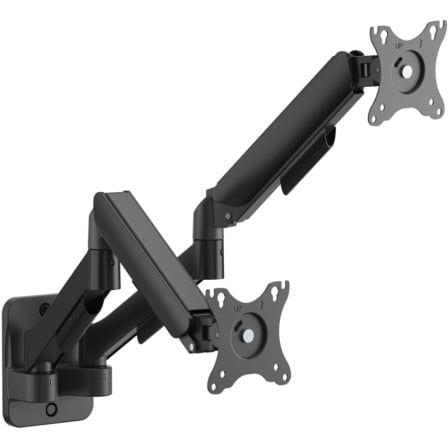 Suporte de Parede para 2 Monitores/TV AISENS WT32TSR-479 (9 kg - Parede - 2 monitores ou TV - Preto)