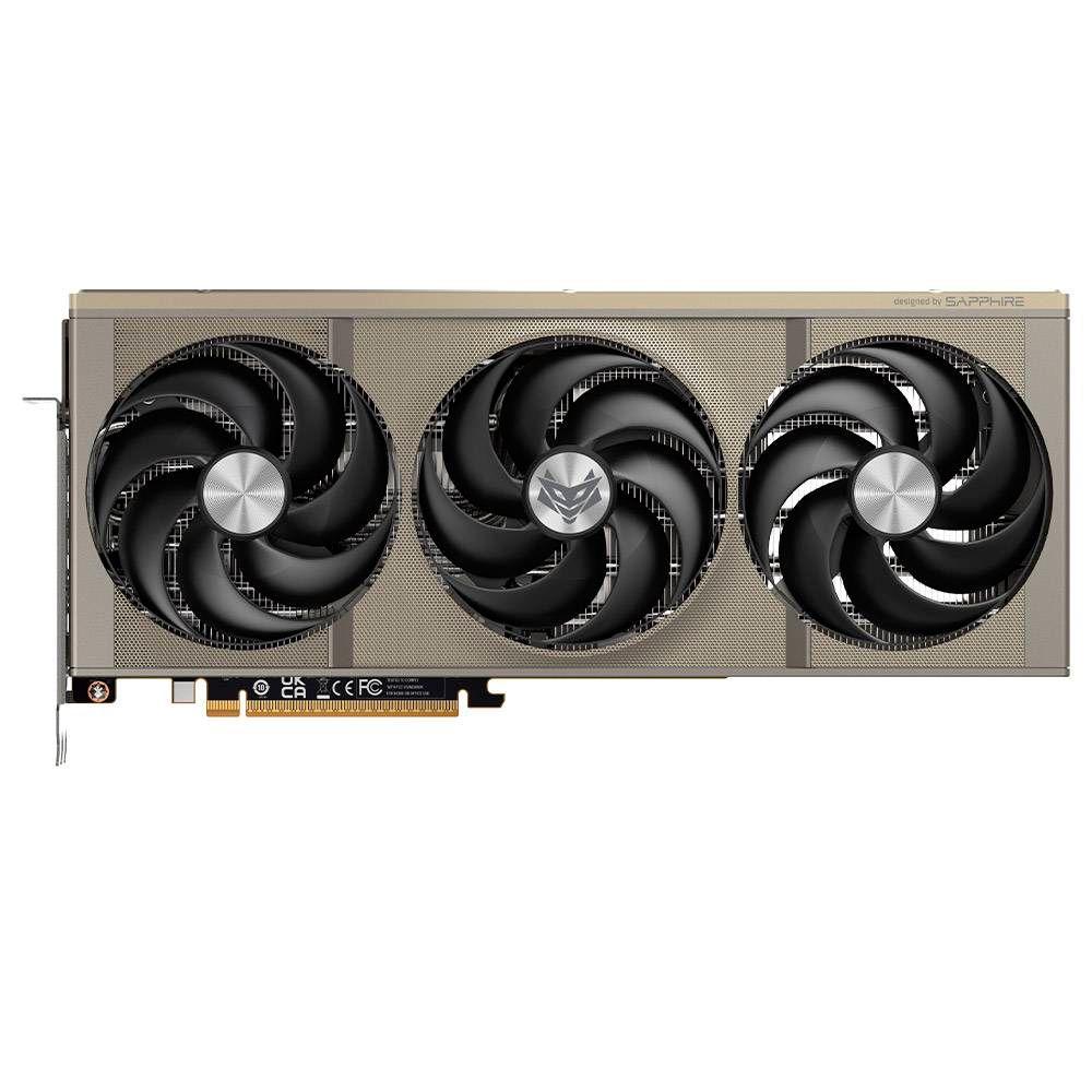 Placa Gráfica SAPPHIRE Radeon RX 9070 XT NITRO+ (Radeon RX 9070 XT - 16 GB - 256 bit - Cinzento) — miniatura 3