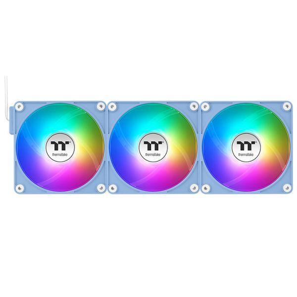 Conjunto de Ventoinhas THERMALTAKE CT140 EX Reverse ARGB Sync (Multicor - Azul Hortênsia)