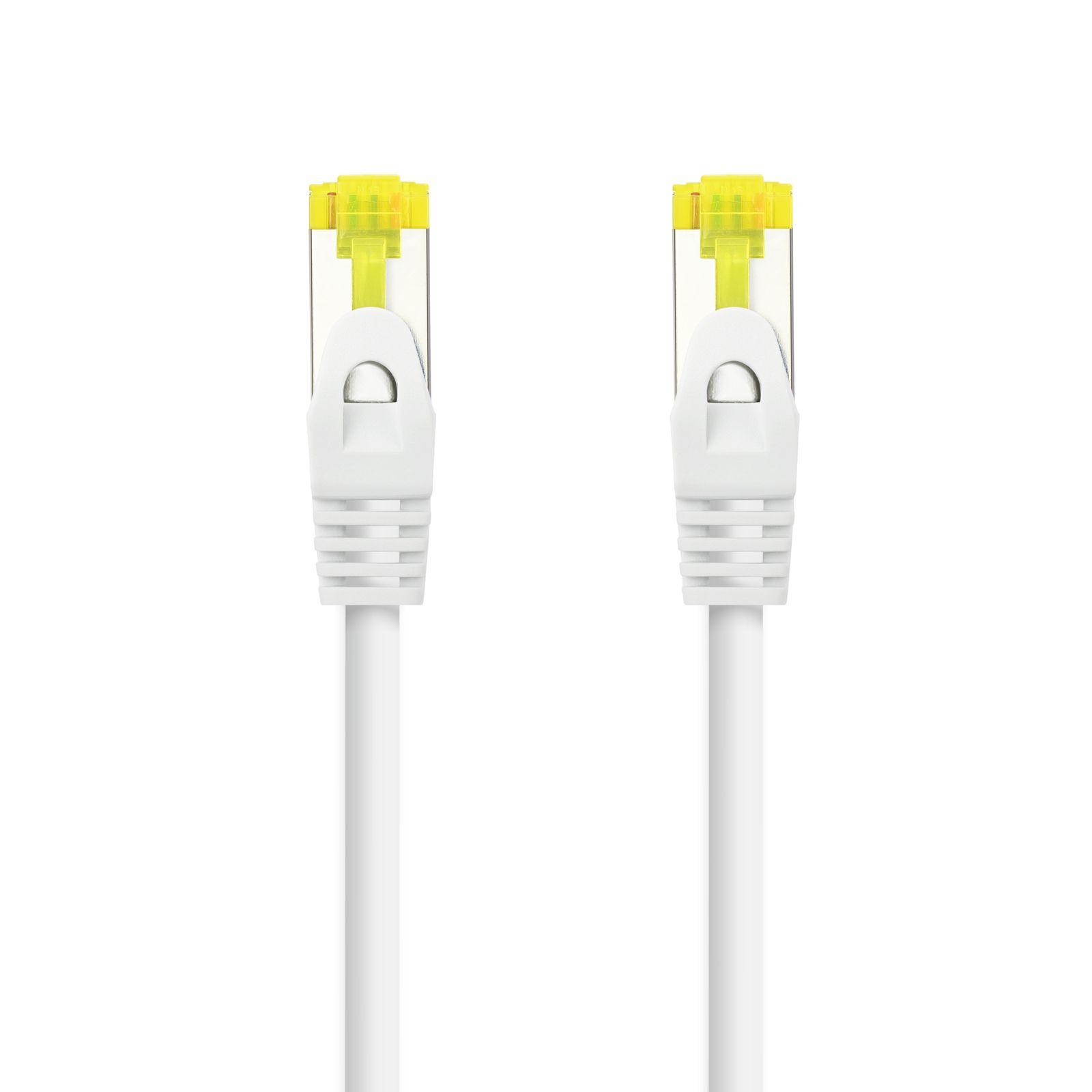 Cabo de Rede NANOCABLE 10.20.1900-L30-W (0,3 m - Cat6A - RJ-45 - Branco) — miniatura 2