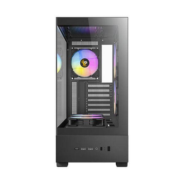 Caixa PC ANTEC CX705 ARGB (ATX, micro ATX, ITX - Midi Tower - Aço, Plástico, Vidro temperado - Preto) — miniatura 3