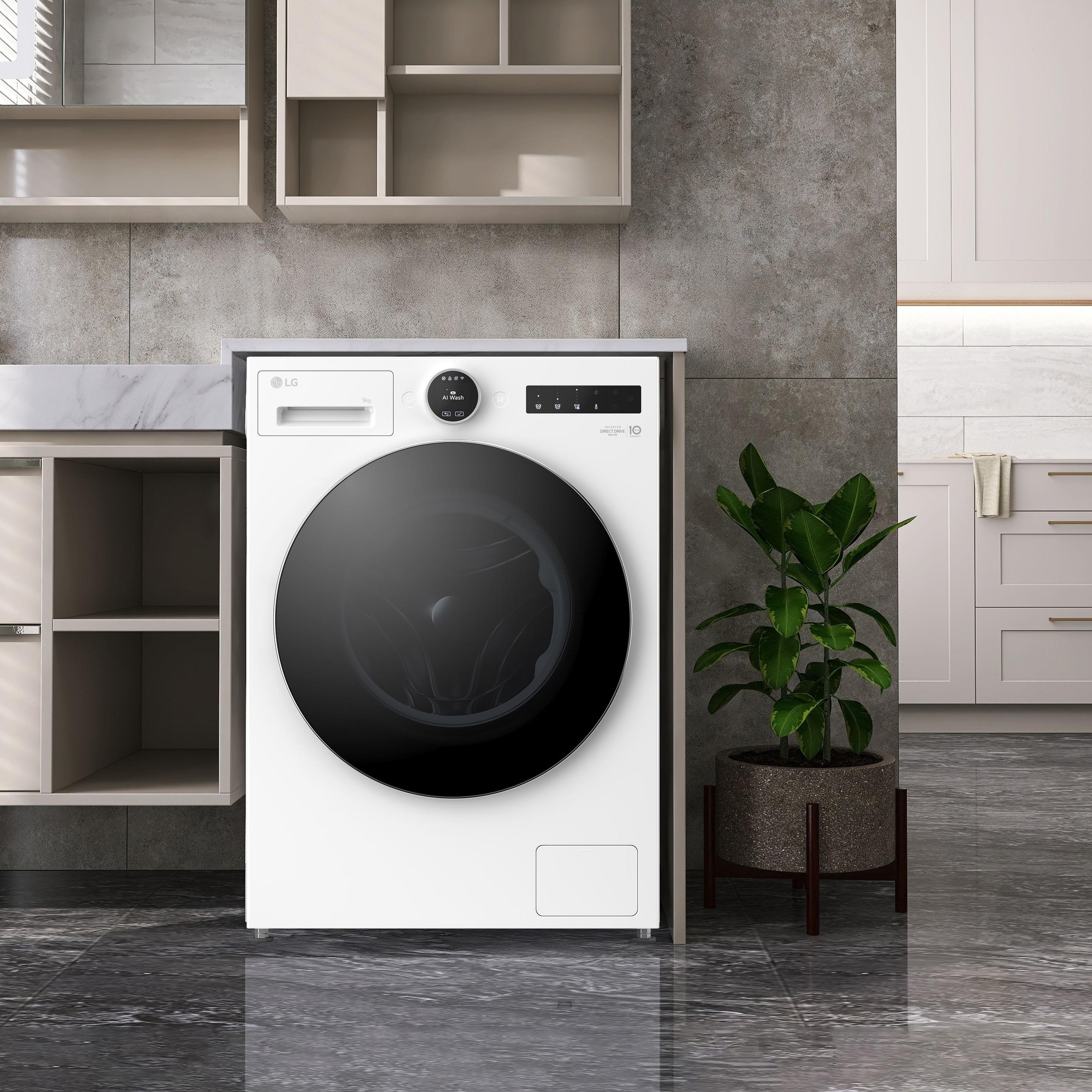Máquina de Lavar Roupa Independente LG F4X9009TWCE (1400 RPM - B - A - Branco), miniatura 2