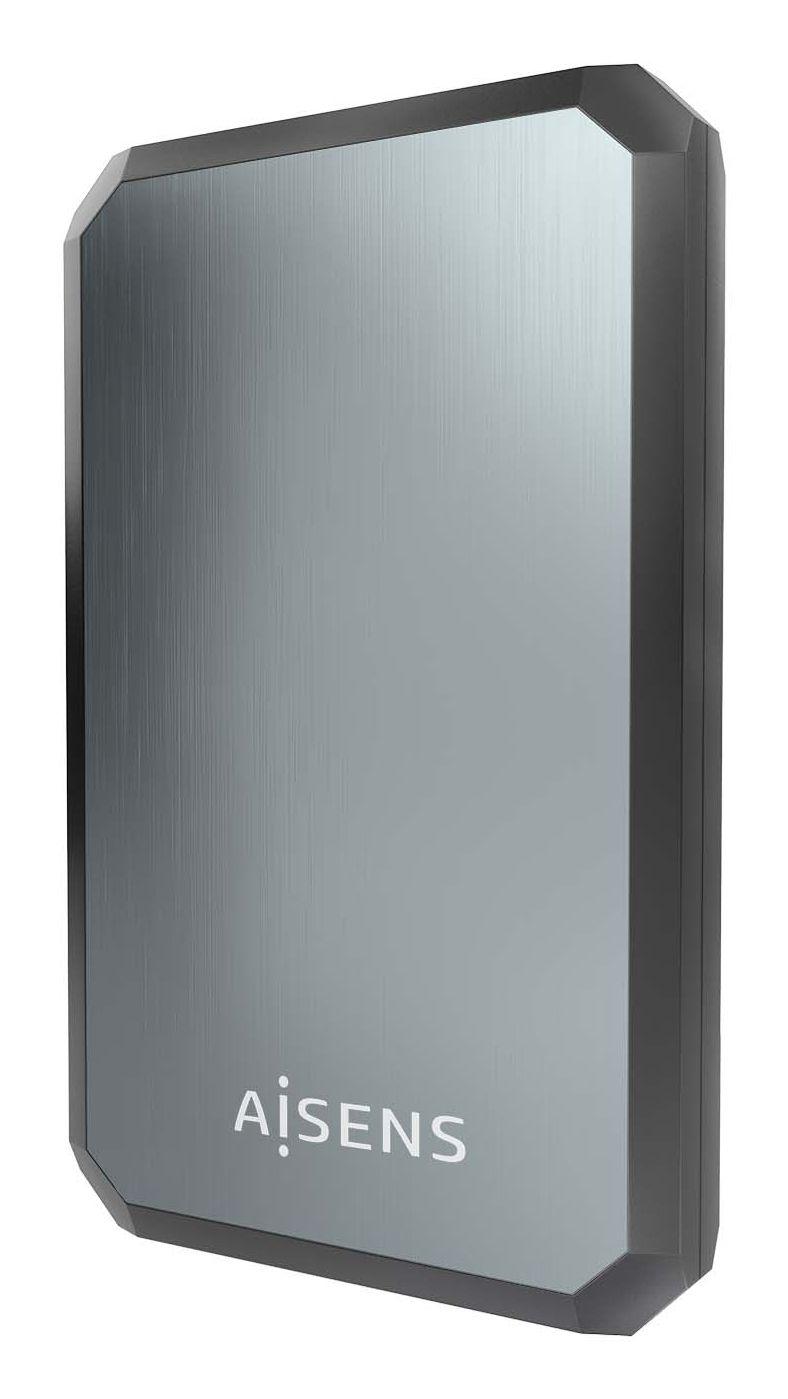 Caixa Externa para Disco AISENS ASE-2529B (2,5" - Preto/Cinzento), miniatura 4