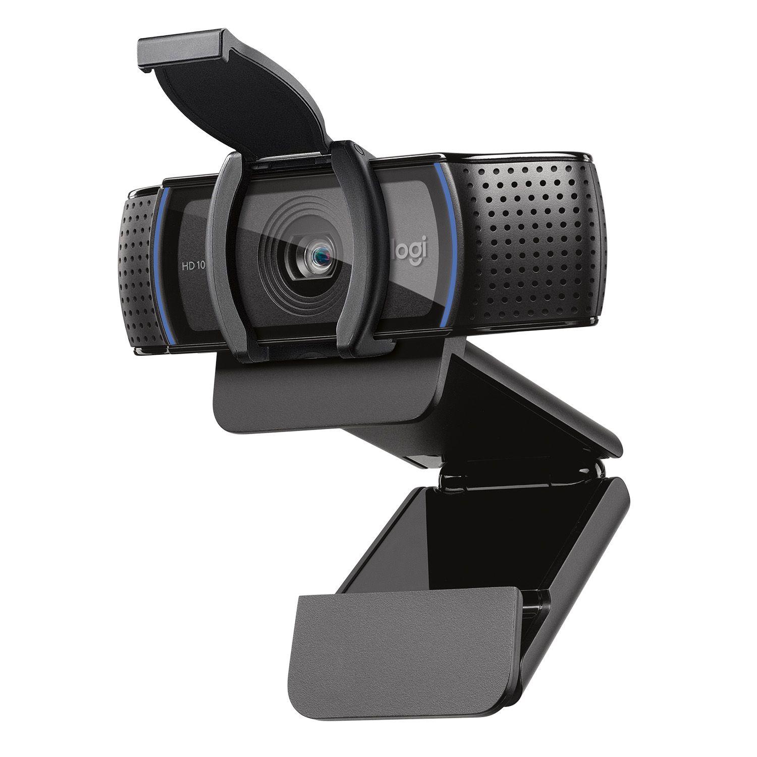 Câmara Web LOGITECH C920s Pro HD (Full HD - 30 fps - 1920 x 1080 pixels - Preto)